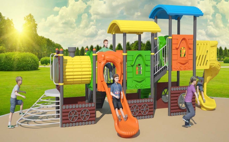 train playground turkey