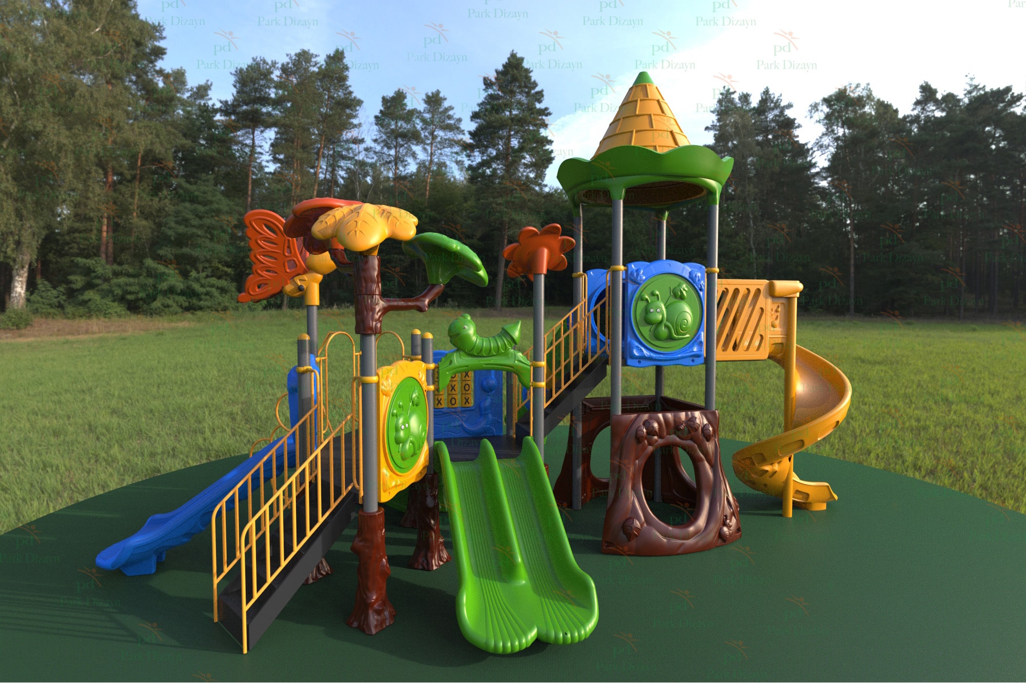 ぱるぱーく PARK DiZAYN Çocuk Parkı, Oyun Parkı Fiyatı, Çocuk Oyun Parkı, Park
